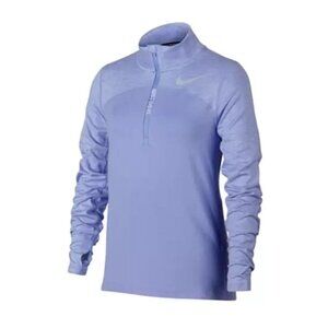 Nike Girls Purple Element Running Sweatshirt Size M